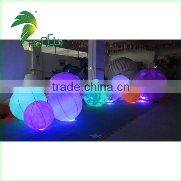 0.18mmPVC LED Solar System NIne Planets Balloon / Cheap Inflatable Planet Ball For Exihibition photo-3