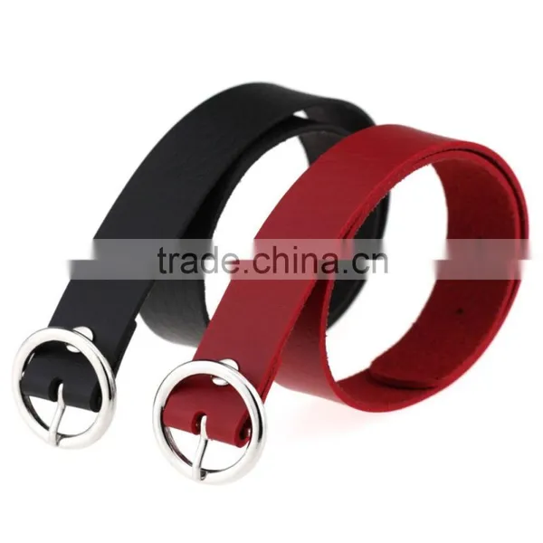 Punk Round Chain Goth Choker Harajuku Vintage PU Leather Neck Collar Maxi Necklaces Jewelry photo-4