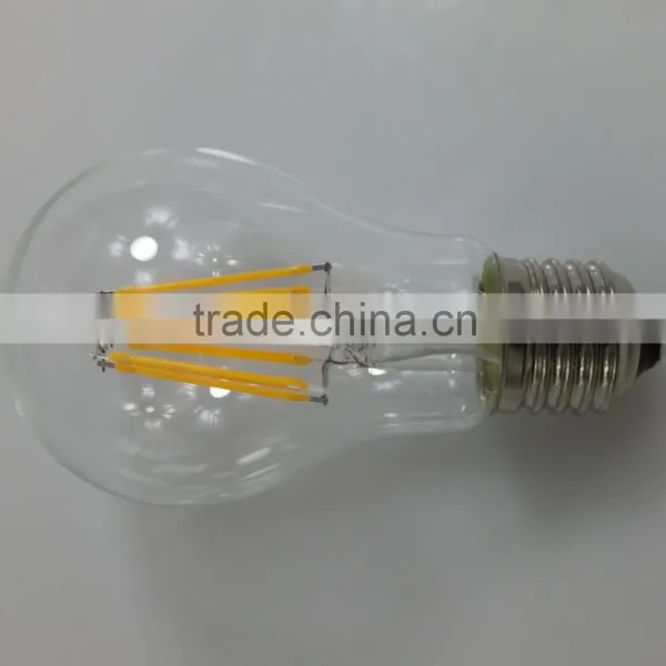 UL Listed 120V A19 Led Filament Bulb 6W E26 Led Filament Light photo-5