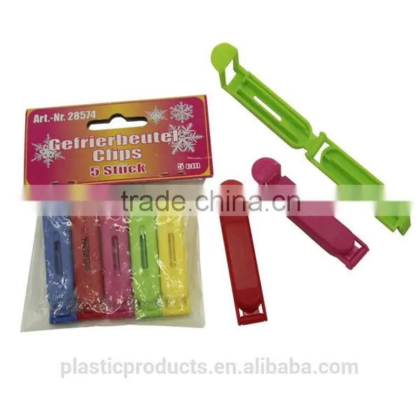 Hot Selling Colored Plastic Food Bag Clips photo-2