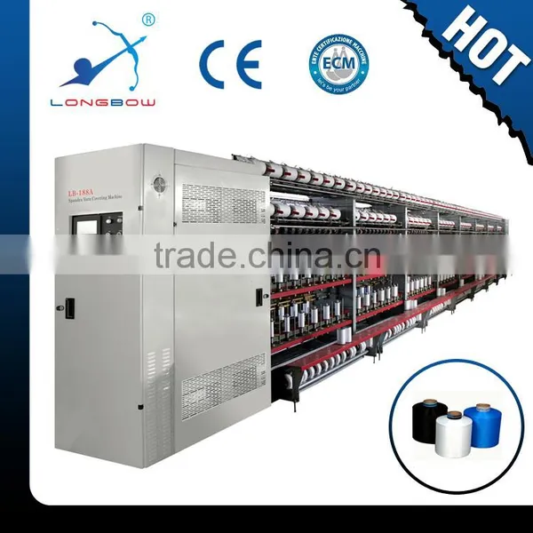 LB-188A 2016 NEW 192 Spindles Spandex Yarn Covering Machine China Factory Price