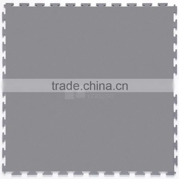 Factory Shop Junyi Easy Lock Plastic PVC Vinyl Interlocking Flooring Tiles photo-3