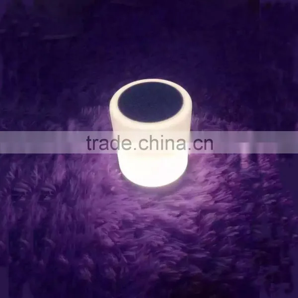 Rechargeable Touch Sensor LED Color Changing Table Lamp With Blue Tooth2272 photo-3
