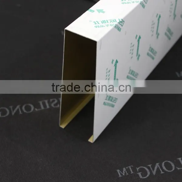 Weather Resistant U Aluminum Interior Baffle Linear Ceiling Material photo-5