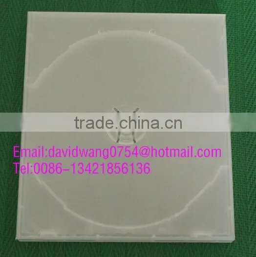 pp cd Box Clear Double Line Corner-10mm photo-2