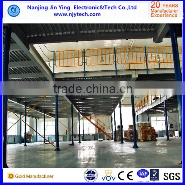 Nanjing JinYing Mezzanine Rack/Industrial Steel Platform/Rack Supported Mezzanine photo-3