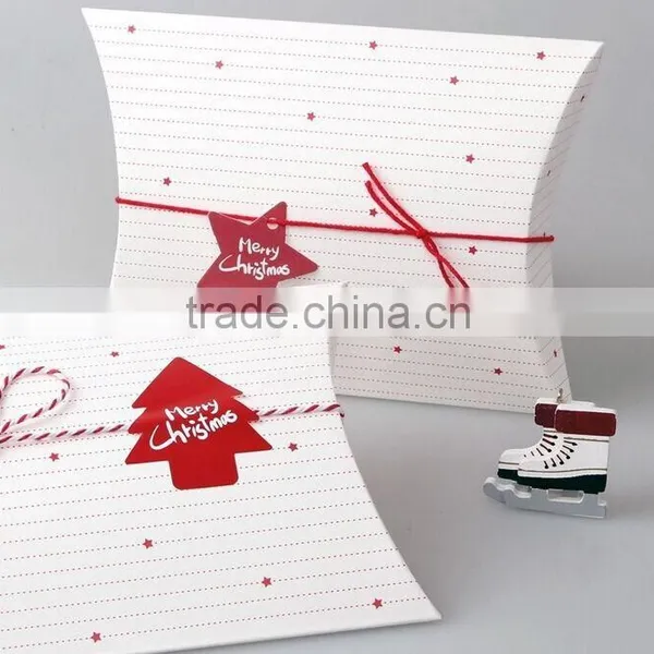 Custom Made Recycle Kraft Paper Pillow Box for Underwear/gift/jewelry photo-2