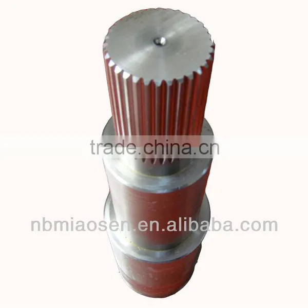 CNC machining Stainless steel reductor Spline shaft