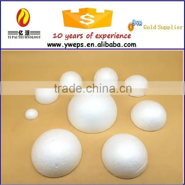2016 Hot Selling Custom Cheap Christmas Polyfoam Half Round Balls Decoration For Stage photo-5
