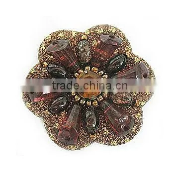 Colorful Buckle Shinning Accessories Decorative Shoe Clip Flowers