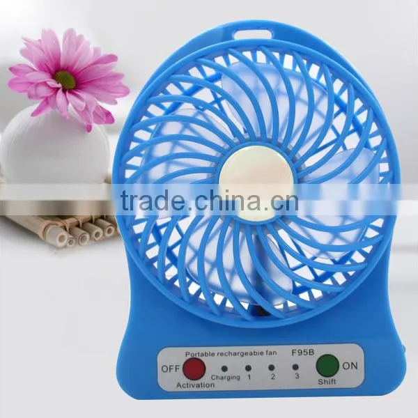China Rechargeable Air Cooler Fan Usha Rechargeable Fan photo-2