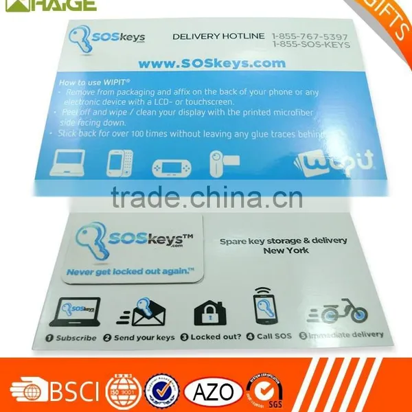 Good Quality and Price Microfiber Mobile Sticker photo-2