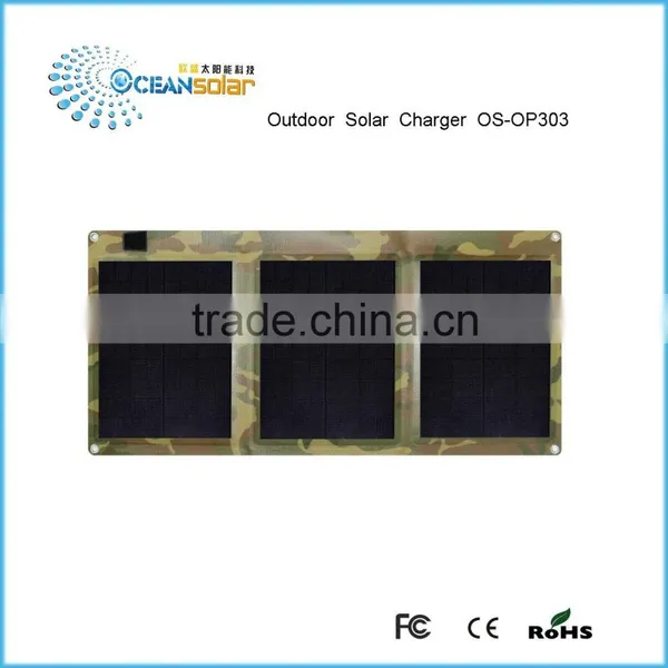 Hot Sale 30W Folding Solar Panel With A Grade Efficiency Rate / Flexible Solar Panel With CE and Rosh photo-3