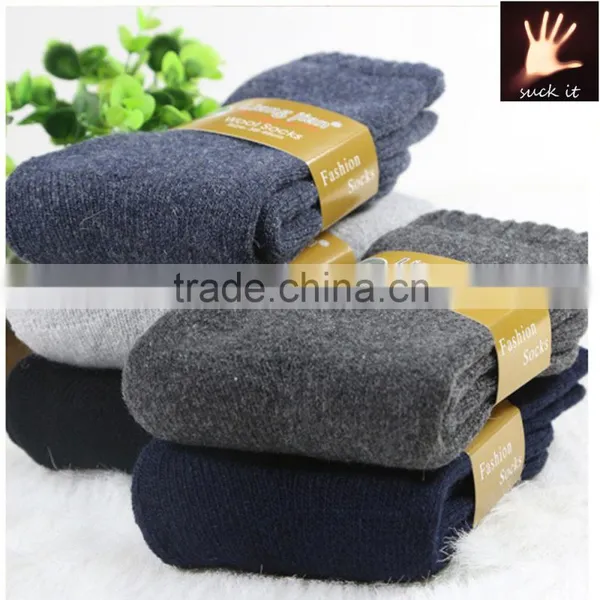 Thicken Wool Plush Hosiery Winter Socks Made in China photo-5
