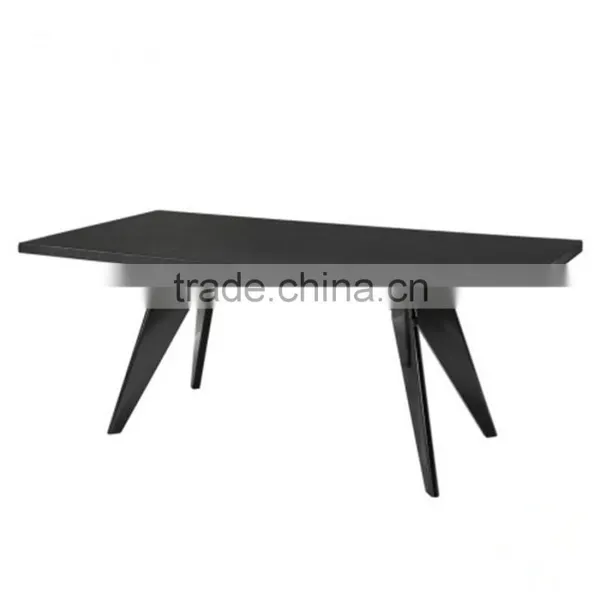 Modern Solid Wood Dining Table Design, Wood Rustic Dining Table photo-4