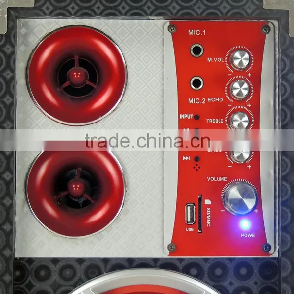 Professional 2.0 Active Monitor Speakers Portable Speaker With FM Radio photo-4