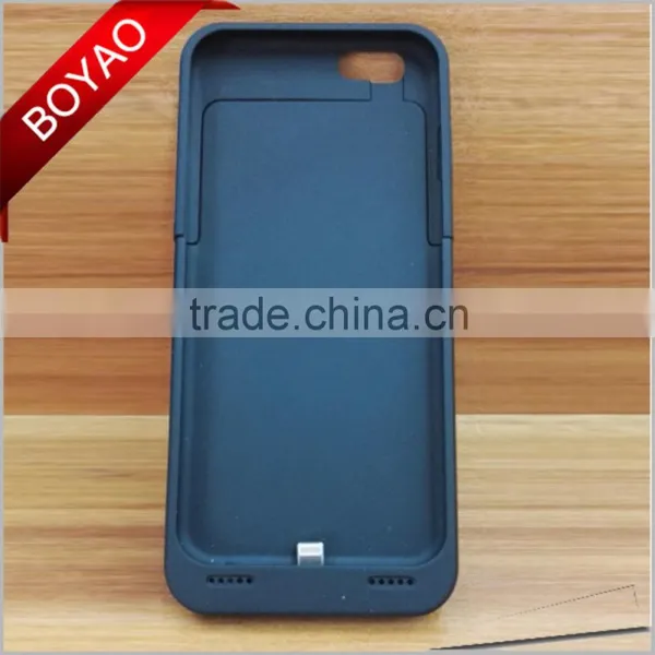 Hot Sell Ultra-thin Polymer Lithium Ion Battery Cell Phone Case Powerbank for Iphone6 Factory Wholesale