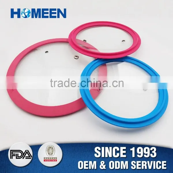Beautiful With Any Colors Silicone Rim Replacement Wok Lid 32Cm photo-4