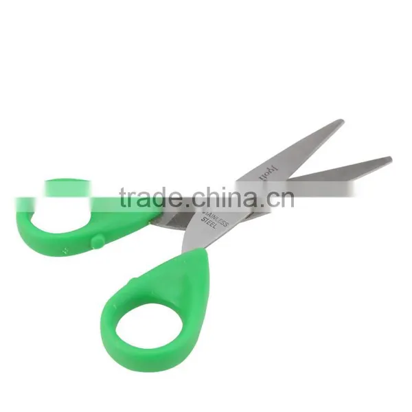 Plastic Handle Safety School Student Scissors photo-5