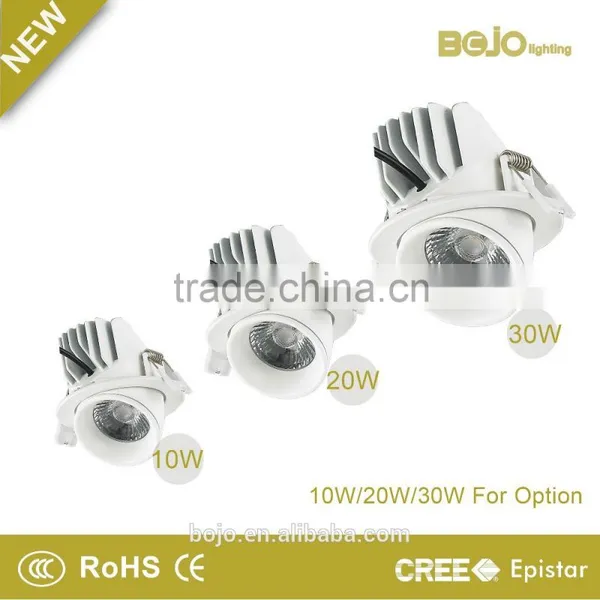 Recessed Adjustable 10W LED Trunk Downlight for Commercial Lighting photo-2