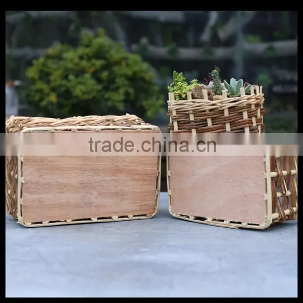 Rectangle Willow Basket photo-5