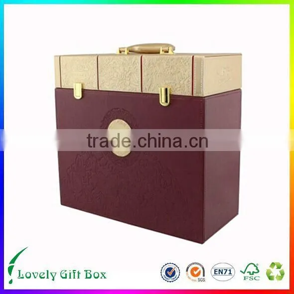Hot Sale Custom Printing Beverage Box With Ribbon photo-6