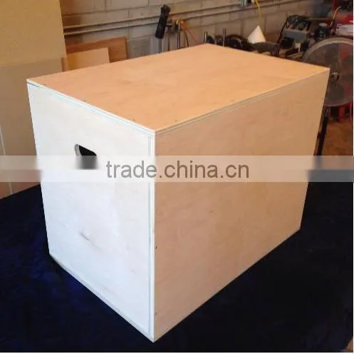 Gym Equipment Plyo Jump Wooden Boxes/Plyometric Boxes In Fitness photo-6