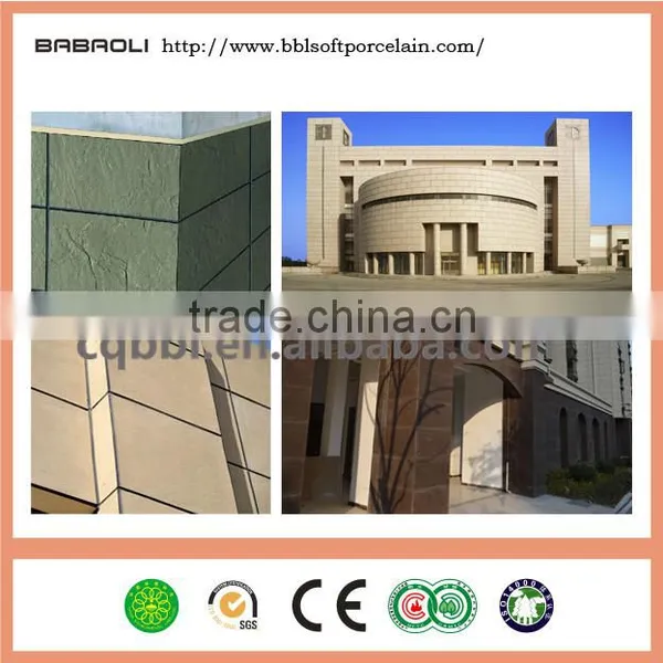 Similar Foam Floor Tiles Soft Ceramic Tiles Thin Slate Tile, Advance Flexible Wall Stone photo-6