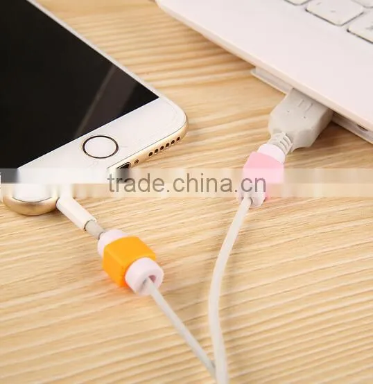 Good Design Silicon Protector For Cable Data / Protector for Earphone Cable / Cellphone Cord Protector photo-3