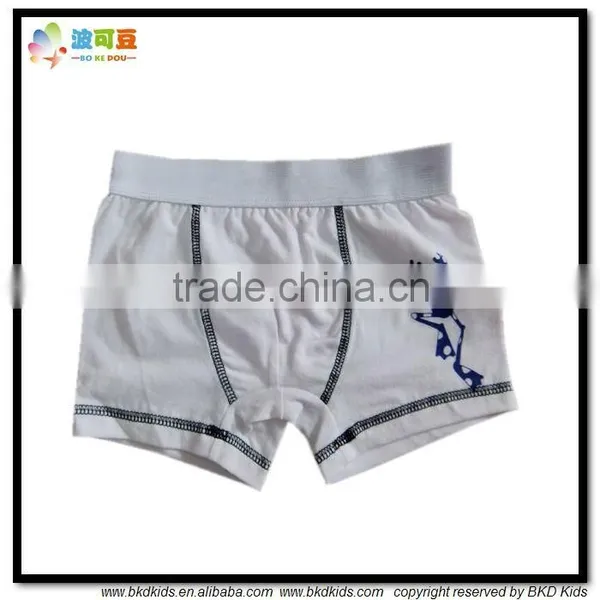 BKD OEM Service Cotton Kids Boy Boxers in