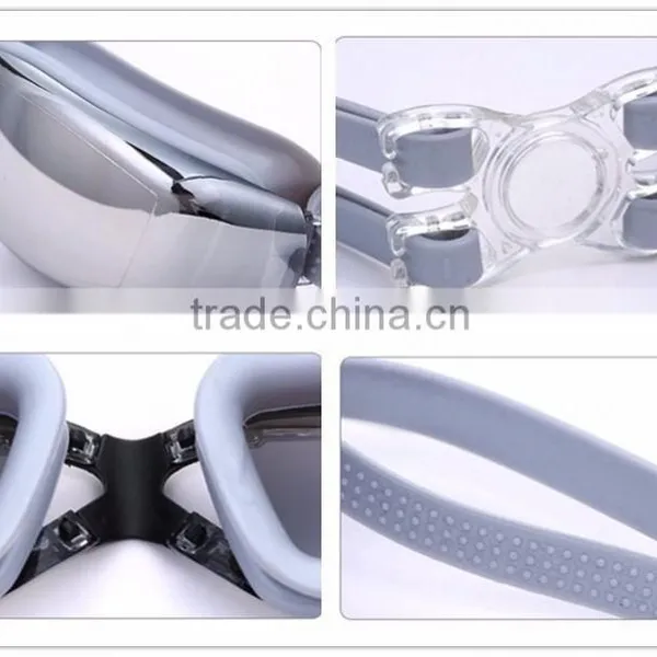 Coool Design Electroplated Waterproof Swimming Goggles Anti Fog Swimming Glasses for Adults photo-6