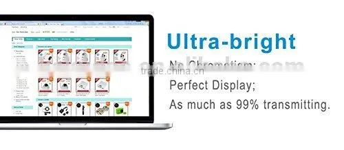 OEM Factory Supplier !! High Quality Curved Tempered Glass Screen Protector Fit for Macbook Pro 13.3'' Retina photo-6