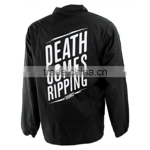 Satin Coach Jackets/satin Embroidered Jackets/sublimation Satin Jackets/fashion Satin Jacket photo-4