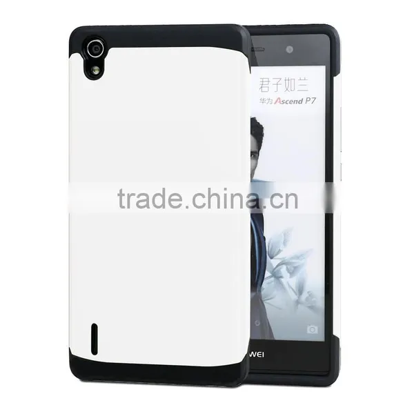 LZB Hot Selling Mobile Phone Covers for Huawei Ascend p7 Armor Case photo-2