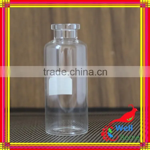10ml Clear Injection Glass Vials With Rubber Stopper Decorative Glass Vials for Sale 194R photo-6