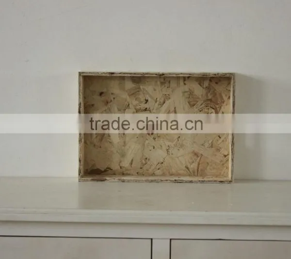 Big Old Handmade Wooden Tray photo-2