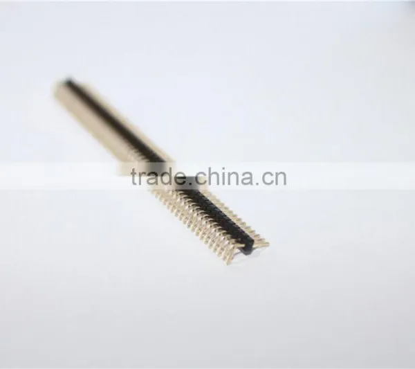 1.27mm Single Row Right Angle Pin Male Header Connector photo-2