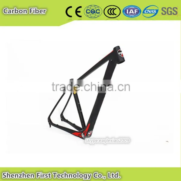 Climbing High Powerful Mountain Bike Carbon Frame Designed for Competitive Cross Country Racing photo-5