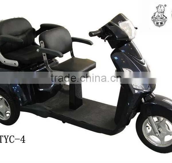 2 Chairs 60v 350-500w 3 Wheel Electric Tricycle