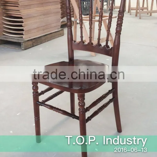 Wood Stacking Wedding Napoleon Chair photo-4