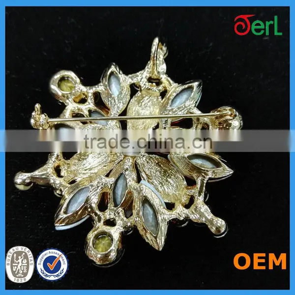 Korean Brooch,crystal Brooch,Rhinestone Brooch photo-3