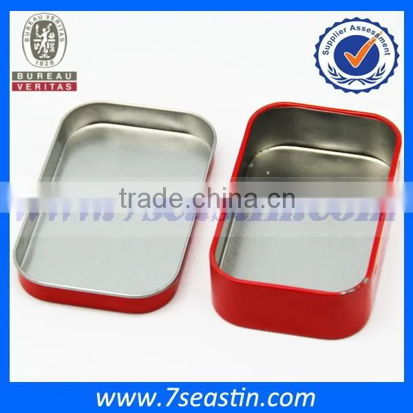 Tin Box for Health Care Medicine Pills Needlework Tin Can photo-3