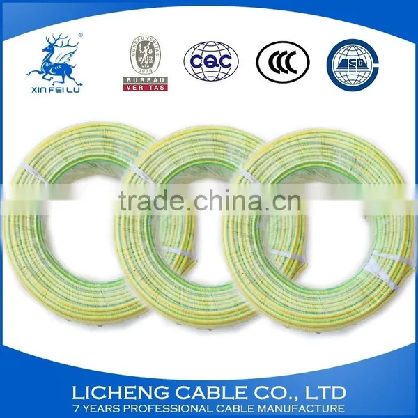 10mm2 Earthing Wire PVC Insulated Copper Core Electric Cable photo-5