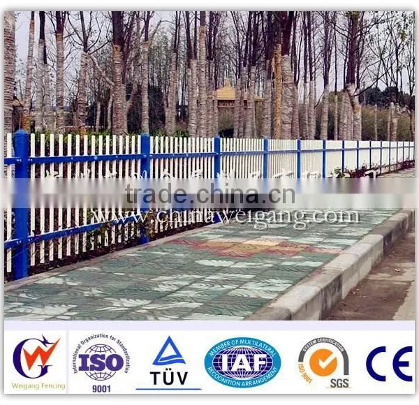 Factory Supply Galvanized Steel Electrostatic Spraying Municipal Fence photo-4