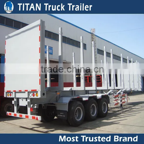 TITAN Gooseneck Forest Log Loader Timber Truck Trailer for Sale photo-4
