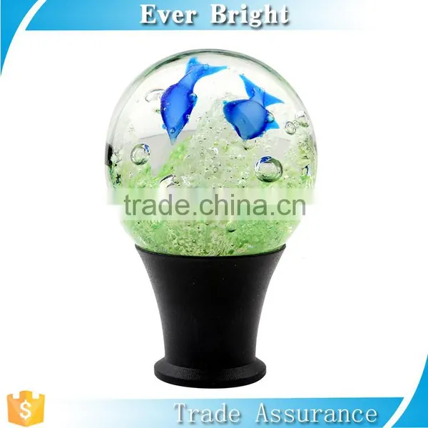 Universal shift knob aquariums appearance for car gear shift knob
