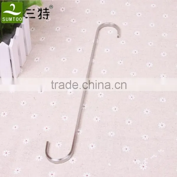 Metal S-shaped Flat Hook for Clothing Shop photo-3