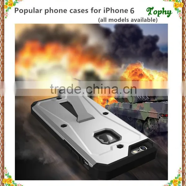 Factory Sale OEM Quality Rugged Mobile Phone Case for Iphone 6 Plus for Wholesale