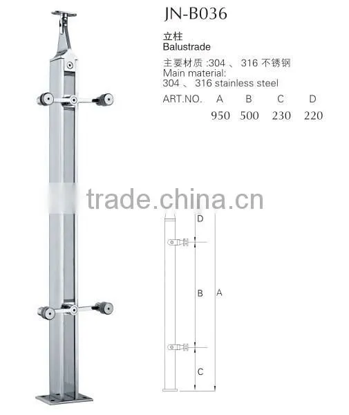 Stainless Steel Baluster/stainless Steel Indoor Balusters/stainless Steel Indoor Baluster ss