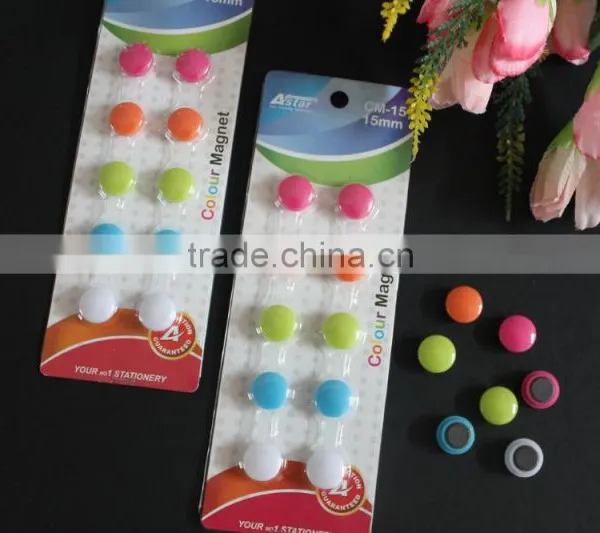 Round Shape 15mm Color Magnet Button for Office, Whiteboard, Frige, Freezer, School. Wholesale Magnet Button Cheap Sale! photo-6